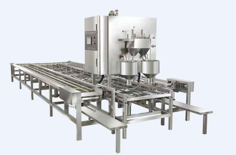 雙排沖漿豆腐生產線